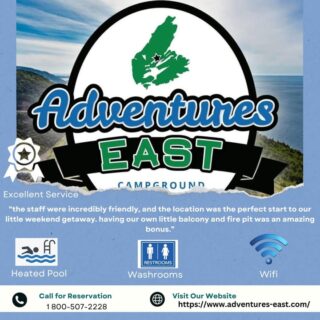 COANS Campground Spotlight: Adventures East Campground and Cottages

Are you looking for the perfect camping destination on Cape Breton Island? Look no further! 

Adventures East Campground and Cottages is just minutes from the Cabot Trail and Bras d’Or Lake, offering:
✅ Full-service RV & tent sites
✅ Cozy, fully equipped log cottages
✅ Heated outdoor pool & playground
✅ Clean washrooms, laundry & Wi-Fi

Explore Baddeck, sail the lake, or just relax under the stars. Whether you’re camping or cottaging, comfort and adventure meet here!

🗓️ Open May 15 – Oct 15
🌐 Book now: adventures-east.com
🔗 Discover our members at campingnovascotia.com

Camp Local. Camp Nova Scotia.
#NovaScotiaCamping #COANS #CampLocalCampNovaScotia #CapeBretonCamping #ExploreNovaScotia