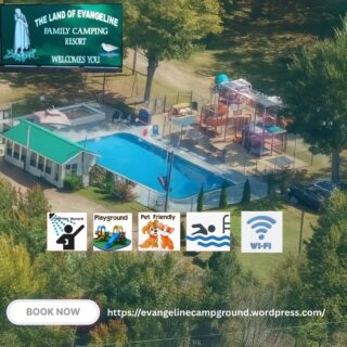COANS Member Spotlight:  Our newest member! Land of Evangeline Family Camping Resort.

Set on the shores of the Bay of Fundy near Grand Pré, Land of Evangeline Family Camping Resort offers stunning sunsets, beach access, and that classic Nova Scotia camping vibe.

What makes Land of Evangeline special:

👉 83 overnight and 140 seasonal sites, pull‑throughs, water, and sewer hookups
👉 Family-friendly amenities including a swimming pool, arcade, rec hall, playground, laundromat, dump station, and firepits
👉 Convenience store on-site with ice, firewood, and essentials
👉 Open and tree‑lined sites near the beach with panoramic views of the Bay of Fundy — perfect for RVs or tents

Whether you’re stopping for a night or planning a longer stay, this COANS member combines comfort, charm, and some of Nova Scotia’s best views. 

📍 Plan your getaway today. Open until October 15th.
👉 https://evangelinecampground.wordpress.com/

🧭 For more Nova Scotia destinations, visit:
👉 www.campingnovascotia.com

#COANScamping #CampingNovaScotia #VisitNovaScotia #LandOfEvangeline #BayOfFundy #FamilyCamping #RVLife #TentCamping #CampWithConfidence