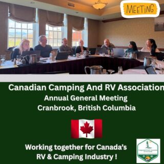 COANS is proud to attend the Canadian Camping and RV Association Annual Meeting in Cranbrook, BC — working together with provincial associations, Canadian RV Association and RVDA of Canada to advance RVing and camping across Canada.