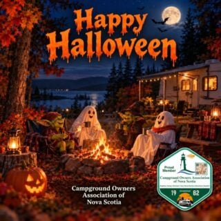 We know that the best stories are told around a campfire. Even for ghouls and goblins!

Wishing our campers and members plenty of treats and a few good laughs. Happy Halloween from all of us at the Campground Owners Association of Nova Scotia! 

#HappyHalloween #CampingNovaScotia